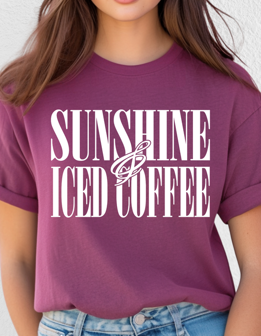 Sunshine and Iced Coffee